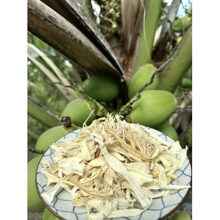 Củ hủ dừa sấy khô
